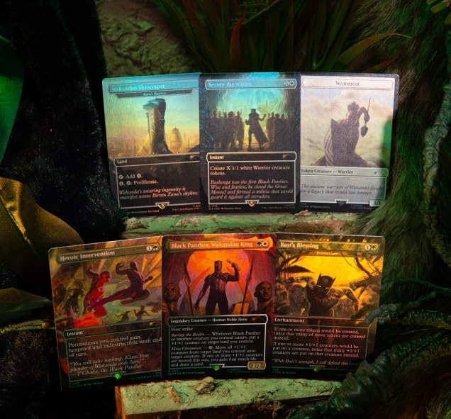 MTG Secret Lair: Secret Lair x Marvel's Black Panther (Foil